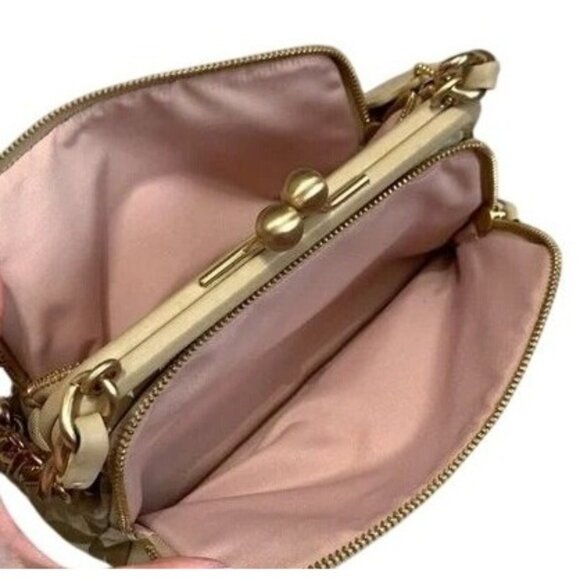 COACH 2009 Parker OP Art Frame Kisslock Triple Compartment Signature Sufflette - Picture 8 of 16